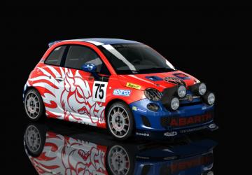 R3 Abarth 500 R3T version 1.0 for Assetto Corsa