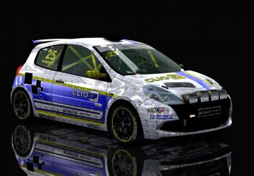 R3 Renault Clio 197 R3T version 1.0 for Assetto Corsa