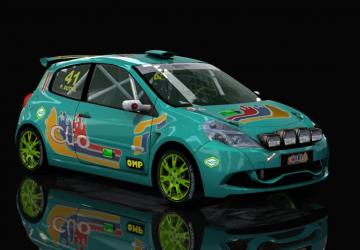 R3 Renault Clio 197 R3T version 1.0 for Assetto Corsa