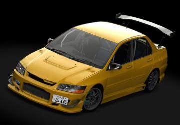RBMS Mitsubishi Lancer Evolution VII (CT9A) for Assetto Corsa