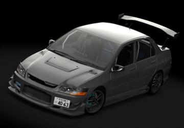 RBMS Mitsubishi Lancer Evolution VII (CT9A) for Assetto Corsa