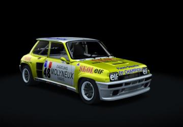 Renault 5 Turbo Europa Cup version 1.2 for Assetto Corsa