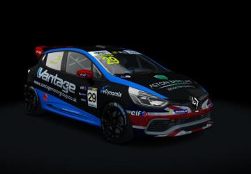 Renault Clio IV R.S. Cup x98 version 2.1 for Assetto Corsa