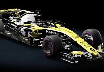 Renault R.S.18 (RS18) version 1.0 for Assetto Corsa