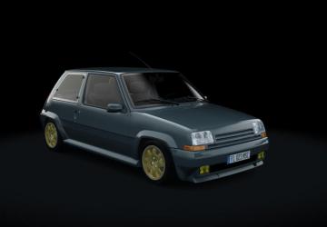 Renault Super 5GT Turbo fase2_s1 version 0.9 for Assetto Corsa