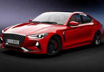 SDW Genesis G70 3.3T version 1.1 for Assetto Corsa