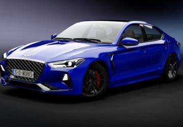 SDW Genesis G70 3.3T version 1.1 for Assetto Corsa