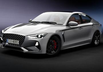 SDW Genesis G70 3.3T version 1.1 for Assetto Corsa