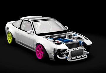 SF Nissan 180SX Missile SR20 version 1.0a for Assetto Corsa