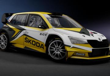 Skoda Fabia R5 DTRi Evo 3 version 2.0 for Assetto Corsa