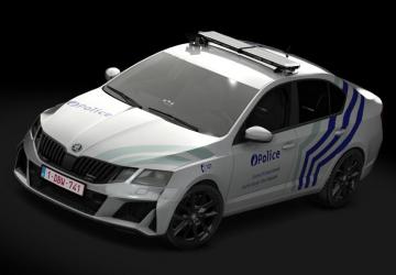 Skoda Octavia RS 2019 BE Police version 1.03 for Assetto Corsa