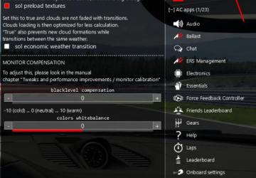 SOL version 2.2.9 (07.01.2024) for Assetto Corsa