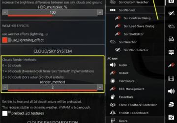SOL version 2.2.9 (07.01.2024) for Assetto Corsa