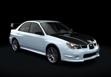 Subaru Impreza WRX 2007 (MVXSESH SPEC.) version 1.1 for Assetto Corsa