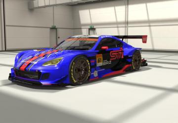 Super GT Subaru BRZ R&D SPORT 2022 GT300 version 1 for Assetto Corsa