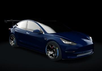 Tesla Model 3 Plaid version 1.0 for Assetto Corsa