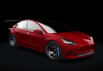 Tesla Model 3 Plaid version 1.1 for Assetto Corsa