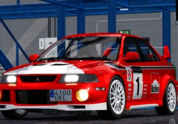TNT Mitsubishi Lancer Evolution VI GSR version X for Assetto Corsa