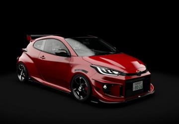 TOM&rsquo;S Toyota GR Yaris version 1 for Assetto Corsa