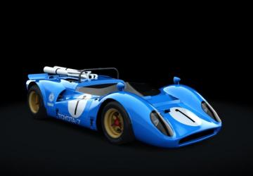 Toyota 415S - Flatnose 1968 version 1.1 for Assetto Corsa