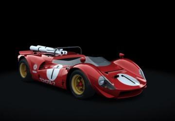 Toyota 415S - Sharpnose 1968 version 0.9 for Assetto Corsa