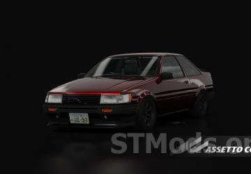 Toyota AE86 Levin Coupe version 1.2 for Assetto Corsa