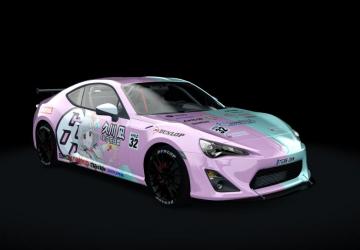 Toyota GT86 GT4 version 1.1 for Assetto Corsa