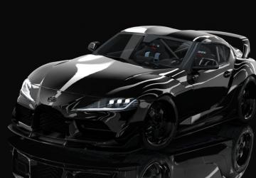 Toyota Supra GR A90 2JZ By HitachiMedia version 2 for Assetto Corsa