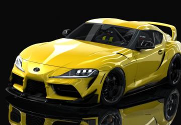 Toyota Supra GR A90 2JZ By HitachiMedia version 2 for Assetto Corsa