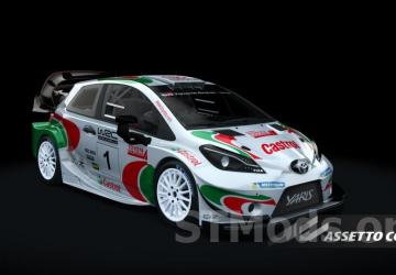 Toyota Yaris 2017 WRC version 1.2 for Assetto Corsa