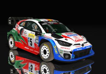 Toyota Yaris Rally1 2022 Gravel version ft. Koldo83 for Assetto Corsa
