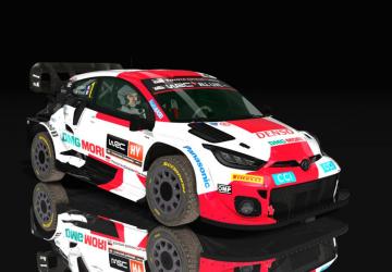 Toyota Yaris Rally1 2022 Gravel version ft. Koldo83 for Assetto Corsa