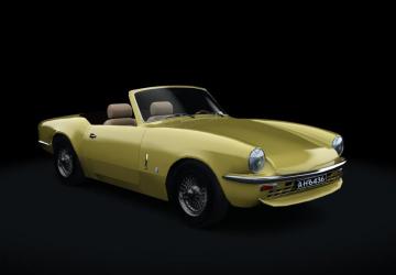 Triumph Spitfire version 1.1 for Assetto Corsa