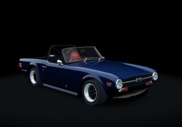 Triumph TR6 race version 1.1 for Assetto Corsa