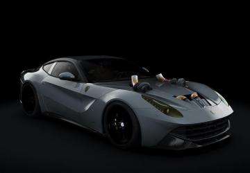 Twin Turbo Ferrari F12 Berlinetta - MkElite Server Exclusive  (Drift, Drag, CutUp & Drag500+) v1.1 for Assetto Corsa