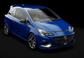 Vauxhall Corsa VXR 2016 version 1.0 for Assetto Corsa