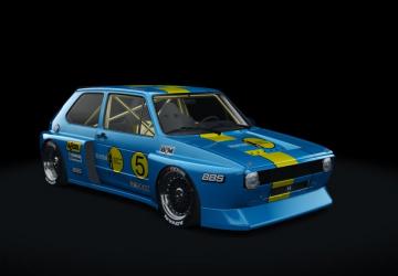 Volkswagen Golf MK1 Club Track version 1.4 for Assetto Corsa