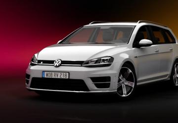 Volkswagen Golf R Variant MK7 version 1.0 for Assetto Corsa