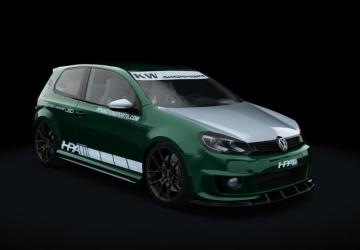 Volkswagen HPA FT742 Twin Turbo Golf R version 1.1 for Assetto Corsa