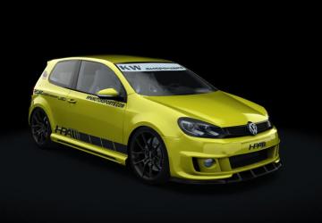 Volkswagen HPA FT742 Twin Turbo Golf R version 1.1 for Assetto Corsa