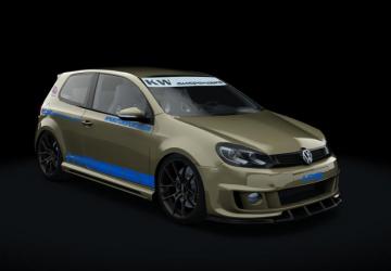 Volkswagen HPA FT742 Twin Turbo Golf R version 1.1 for Assetto Corsa