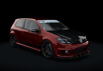 Volkswagen HPA FT742 Twin Turbo Golf R version 1.1 for Assetto Corsa