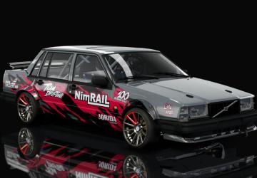 Volvo 740 Robert Åhäll M50 version 1 for Assetto Corsa
