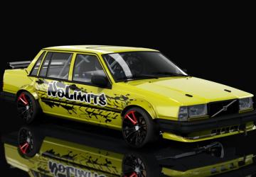 Volvo 740 Robert Åhäll M50 version 1 for Assetto Corsa