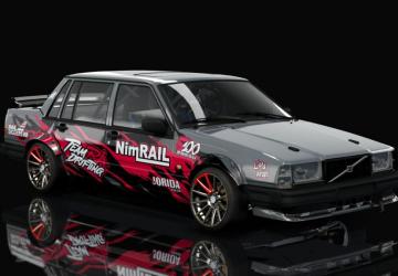 Volvo 740 Robert Åhäll M50 version 1 for Assetto Corsa