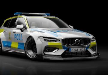 Volvo V60 Police | Critical version 1 for Assetto Corsa