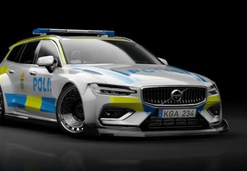 Volvo V60 Police | Critical version 1 for Assetto Corsa