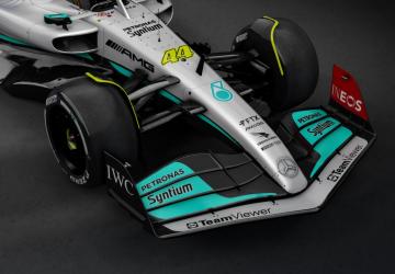 VRC Formula Alpha 2022 Mercedes W13 Livery v1.1 for Assetto Corsa