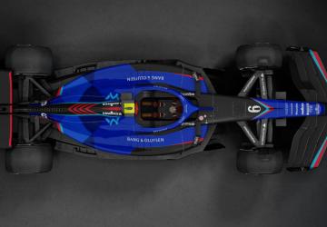 VRC Formula Alpha 2022 Williams FW44 Livery v1.0 for Assetto Corsa