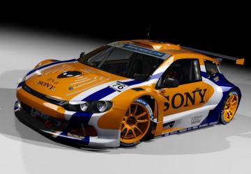 VW Scirocco GC10 V6 jlr version 1.0 for Assetto Corsa